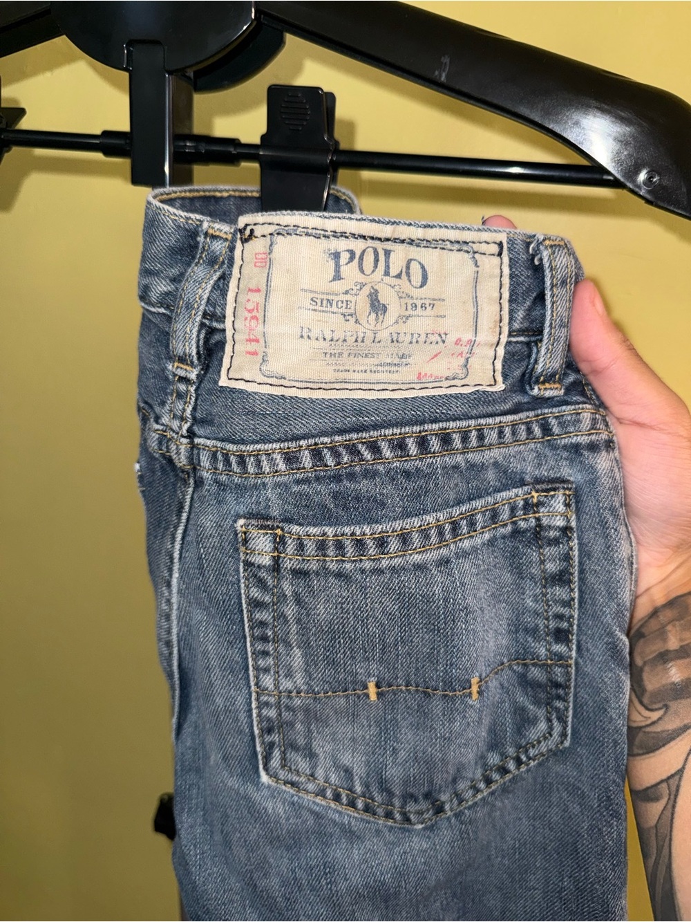 Vintage Polo by Ralph Lauren Kids Blue Denim Jeans